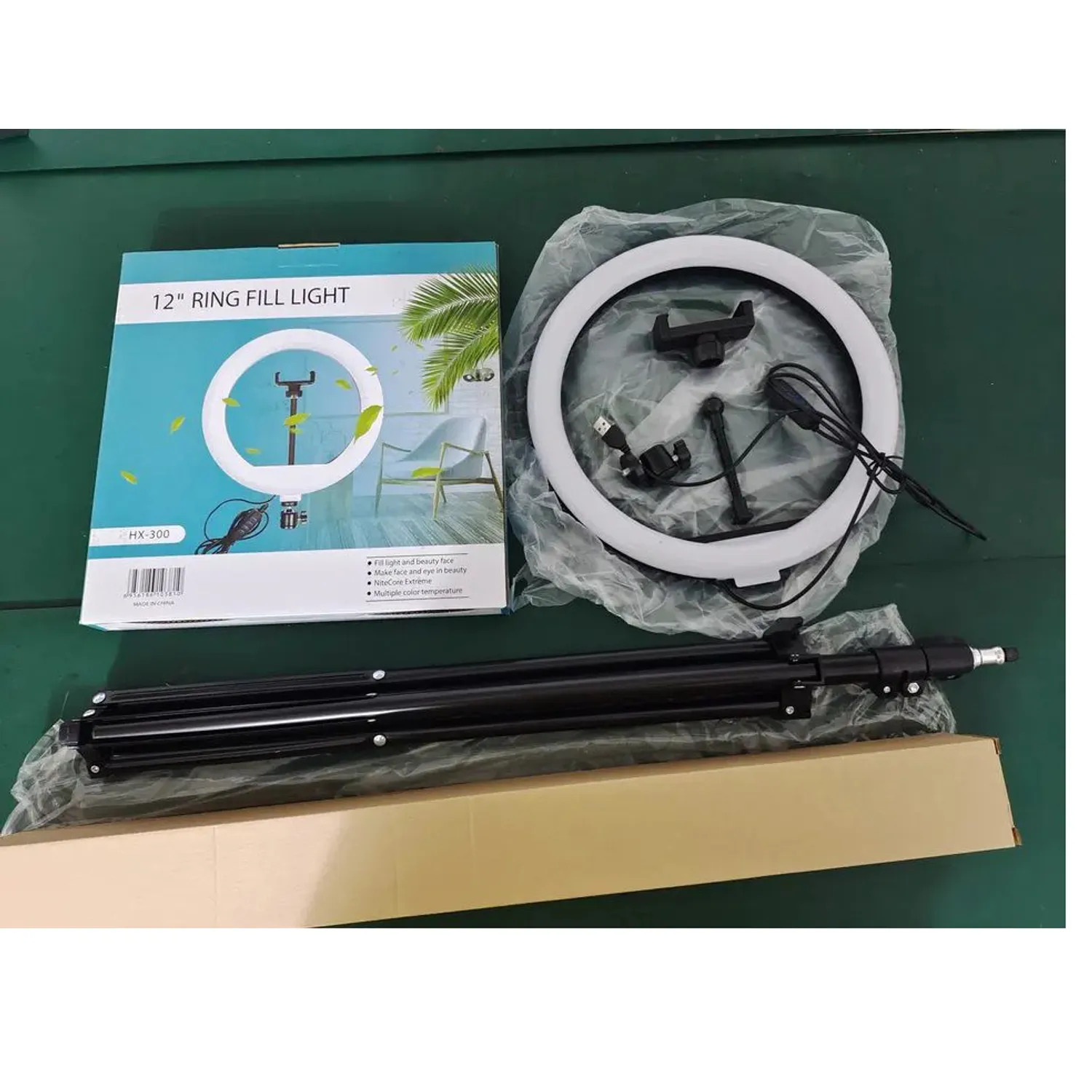 Aro de Luz LED 30cm con Trípode 2.10m + Soporte para Celular - Imagen 3