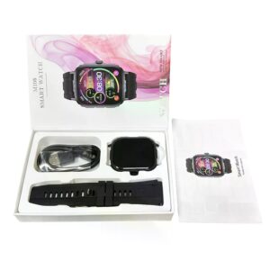Accesorios incluidos del smartwatch M106 correa silicona cable carga
